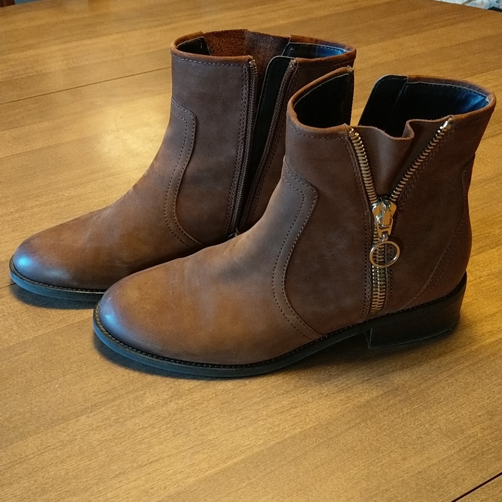 Steve Madden Chances Nubuck Brown Suede Boots